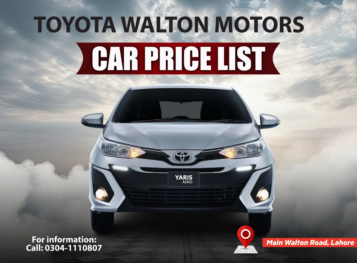 Toyota Vehicles Price List